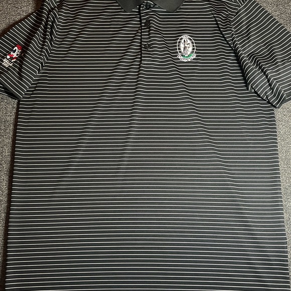 Nike Indianwood Golf And Country Club Golf Polo With Belle Tire Patch Size M - Picture 1 of 15